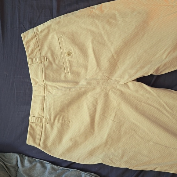 Cream/peach pinstripe pants, Jones New York Country - Picture 8 of 8